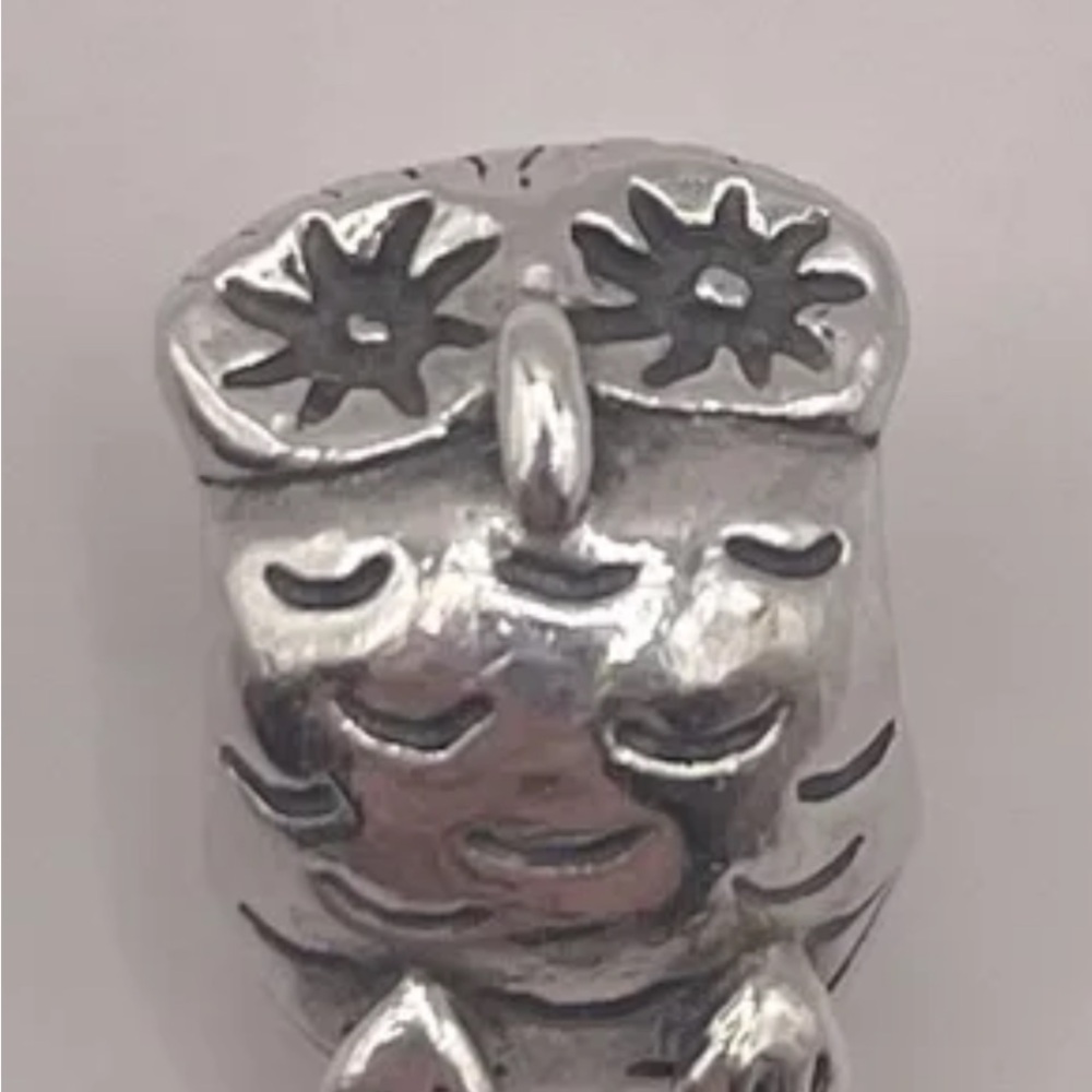 Silver Pandora Owl Pendant